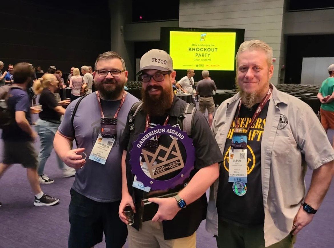 Keepers of Craft homebrew club recognized with Gambrinus Club Award!